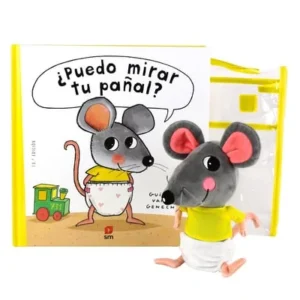 Pack ¿Puedo mirar tu pañal? con muñeco