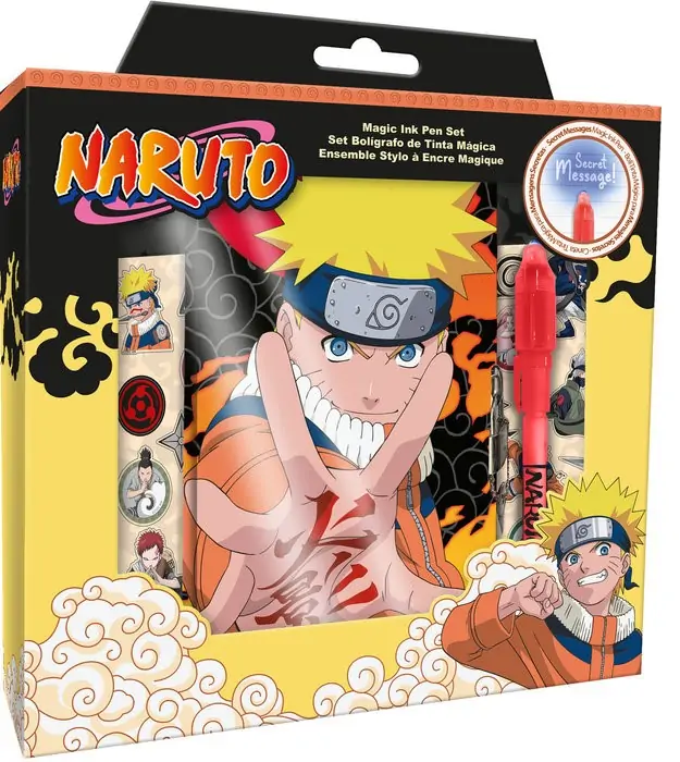 DIARIO CON BOLIGRAFO MAGICO NARUTO