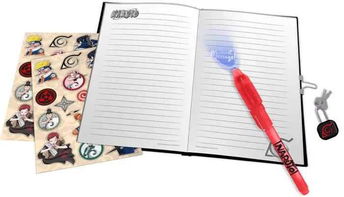 DIARIO CON BOLIGRAFO MAGICO NARUTO - Imagen 2
