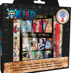 DIARIO CON BOLIGRAFO MAGICO ONE PIECE