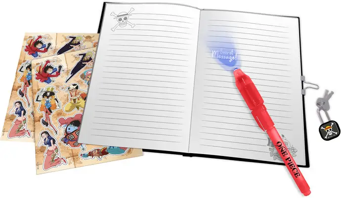 DIARIO CON BOLIGRAFO MAGICO ONE PIECE - Imagen 2