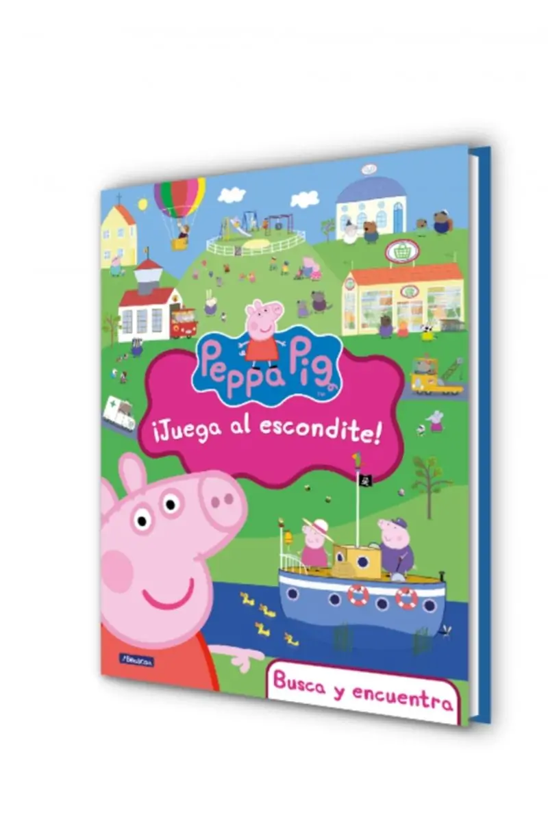 Peppa pig. libro juguete – ¡juega al escondite!