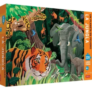 UN PLANETA EN PELIGRO. LA JUNGLA (LIBRO + PUZZLE)