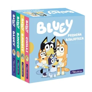 Bluey. libro juguete - pequeña biblioteca