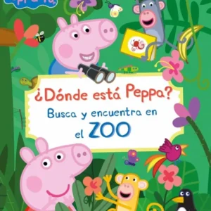 ¿dónde está peppa? busca y encuentra en el zoo
