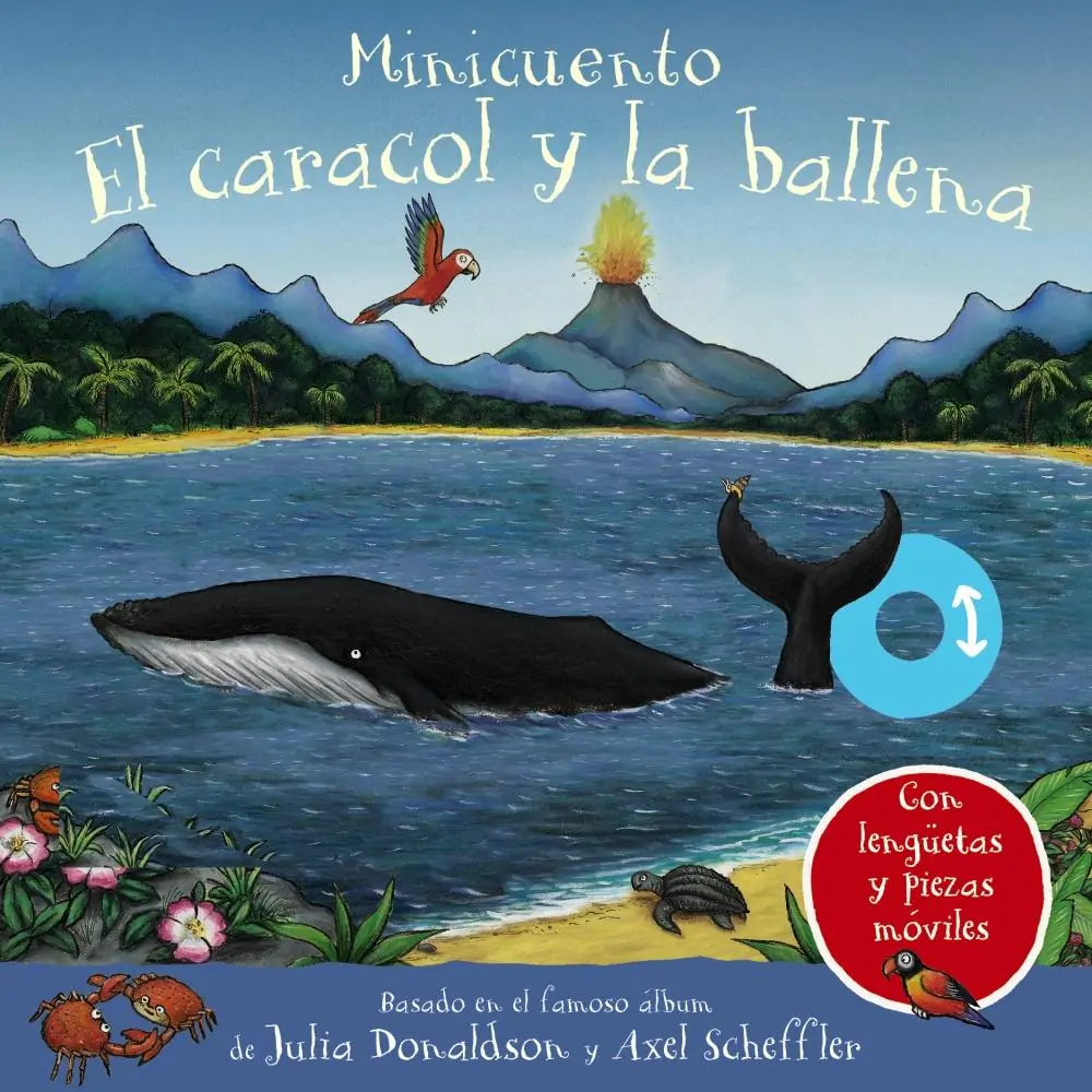 El caracol y la ballena. minicuento