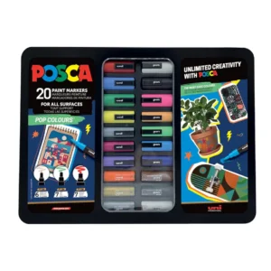 Maleta Metálica Pop Colours Posca