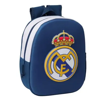 Mochila 3D Real Madrid 33cm – azul