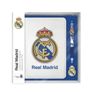 Cuaderno c/bolígrafo Real Madrid