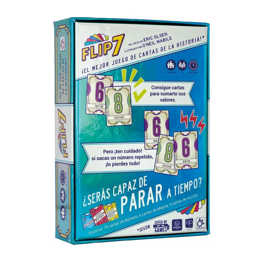Juego de cartas flip 7 - Imagen 2