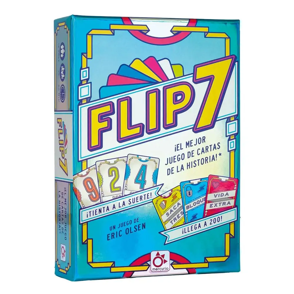 Juego de cartas flip 7