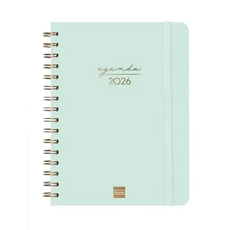 Agenda Espiral Alma 2026 Día Página E10 Menta