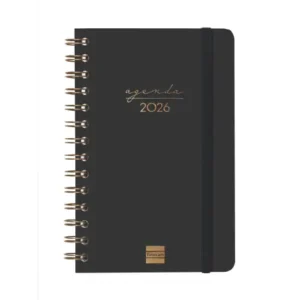 Agenda Espiral Alma 2026 S/V Negro