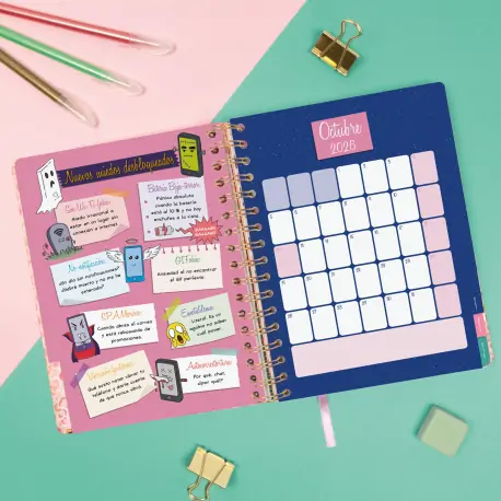 Agenda Talkual 2026 Oro 4º S/V - Imagen 4