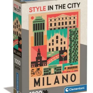 Style In The City - Milan - 1000 Piezas