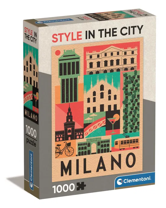 Style In The City – Milan – 1000 Piezas