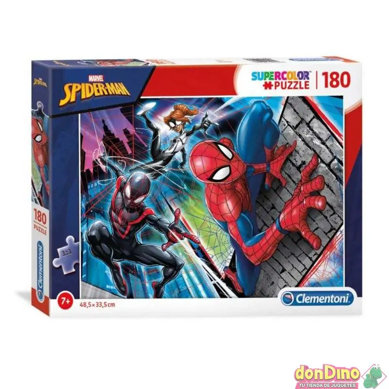 Marvel Spider-Man – 180 piezas – Supercolor Puzzle