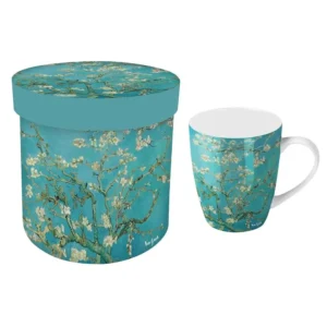 TAZA LOS ALMENDROS EN CAJA REGALO