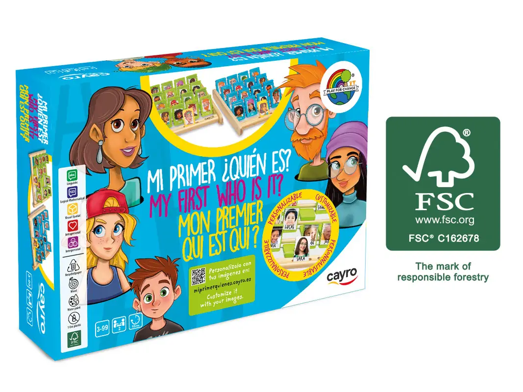 MI PRIMER QUIEN ES- MADERA