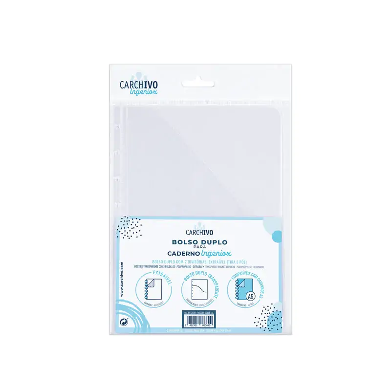 Blister Dossier Doble Ingeniox A5 Pp Transp.
