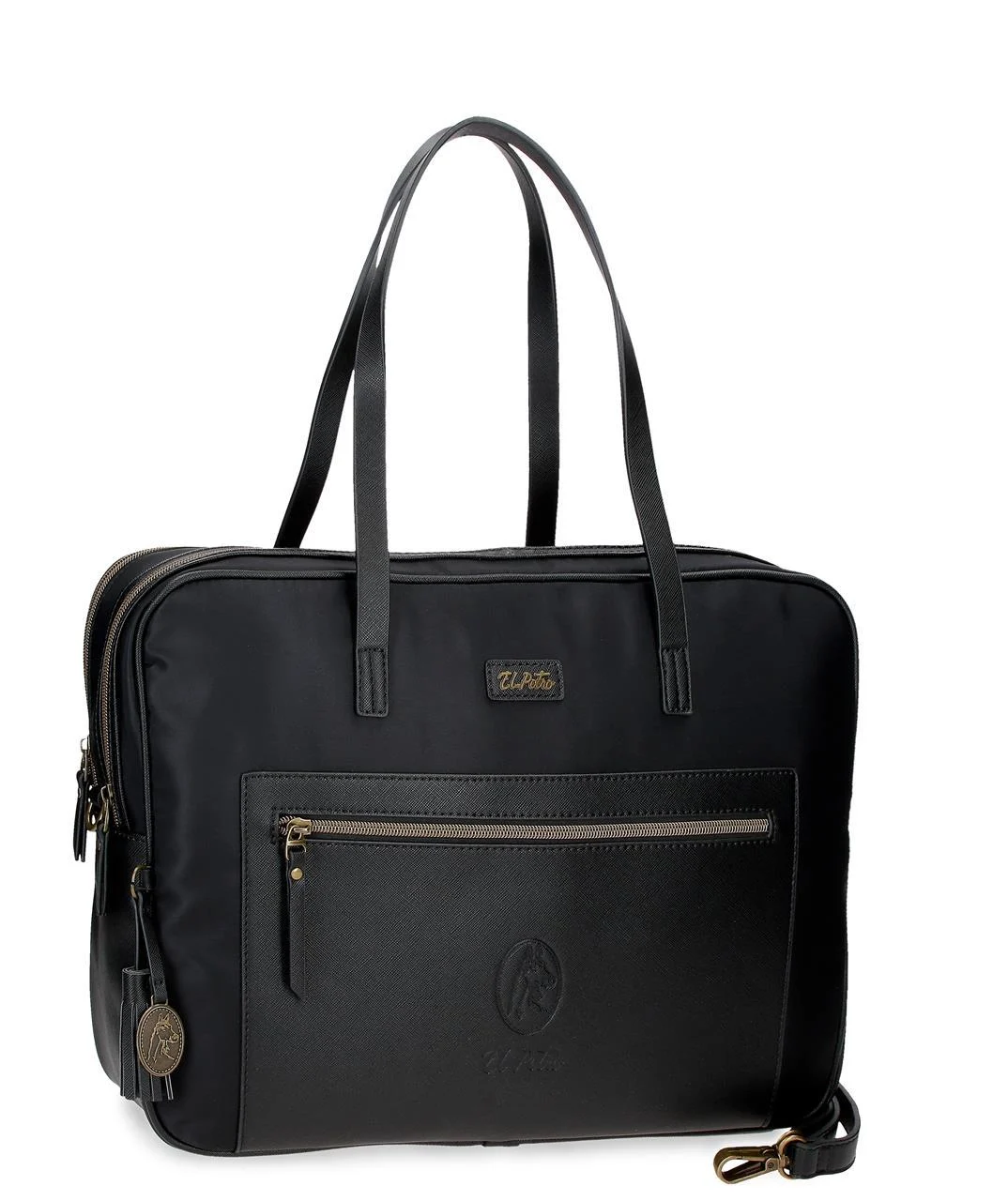 BOLSO PORTAORD ADAP. 2C. EL POTRO LANA NEGRO