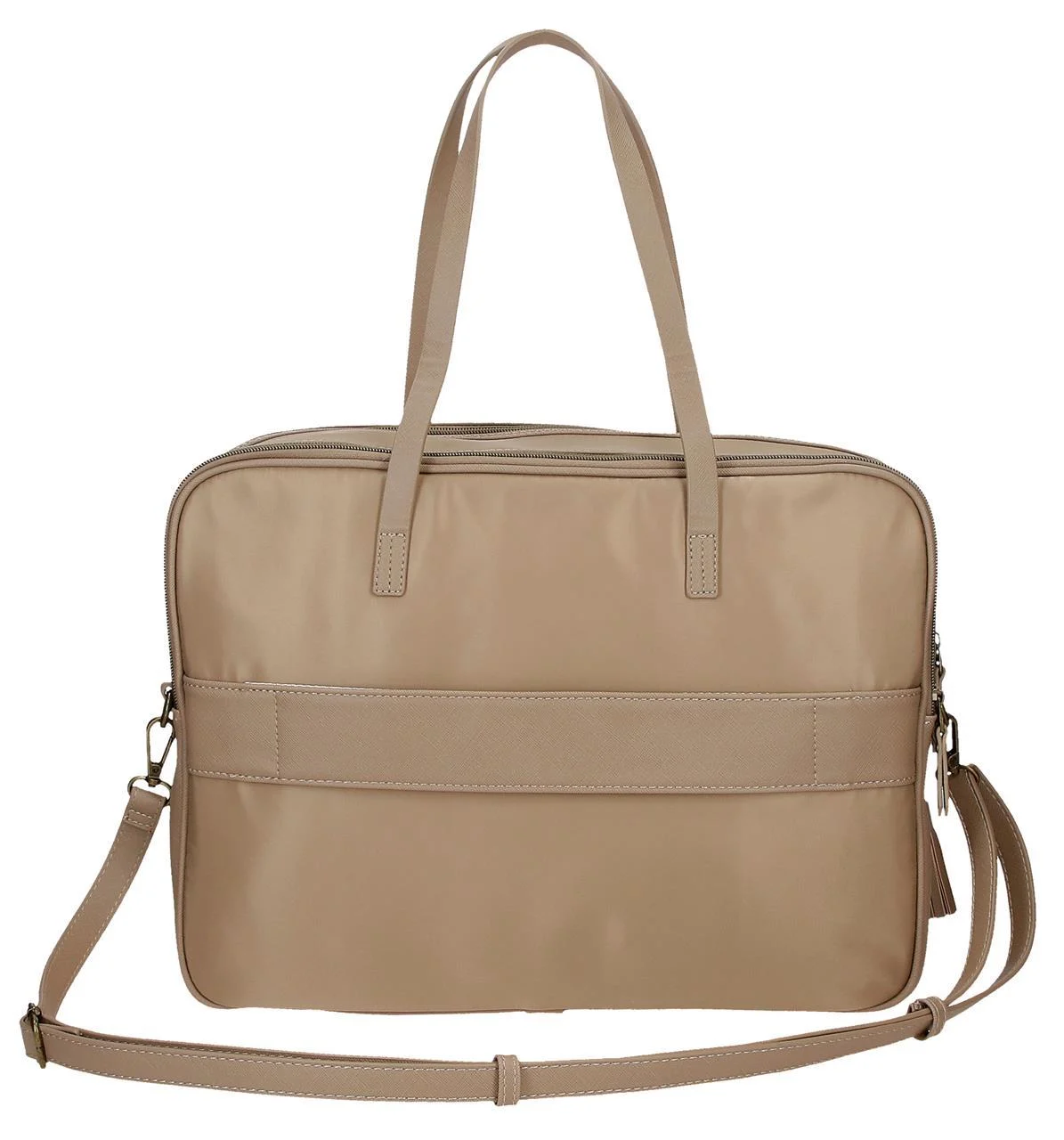 BOLSO PORTAORD ADAP. 2C. EL POTRO LANA BEIGE - Imagen 4
