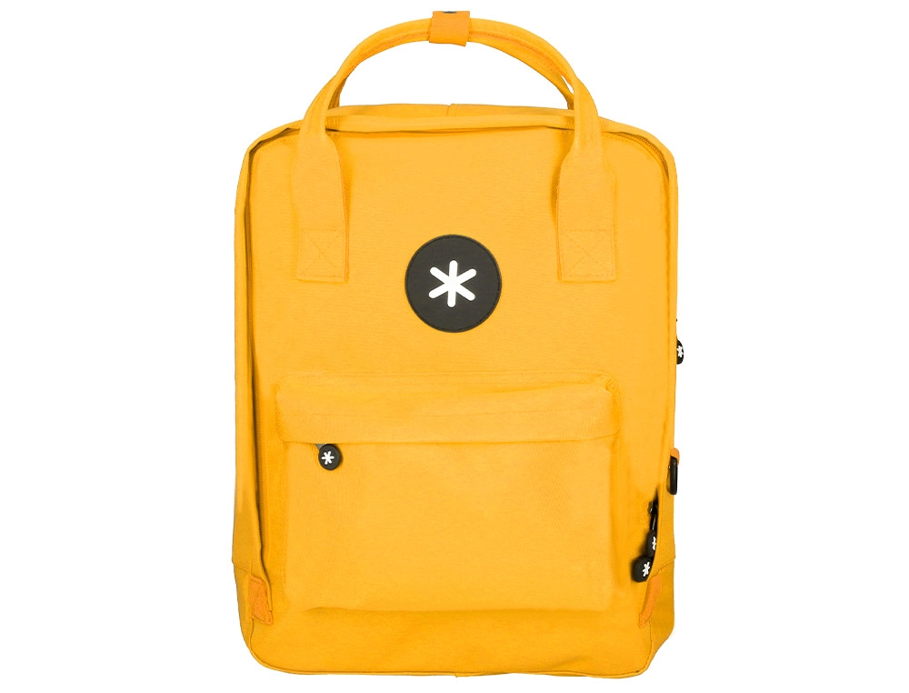 ANTARTIK MOCHILA 2 ASAS Y BOLSILLOS EXTERIORES AMARILLO