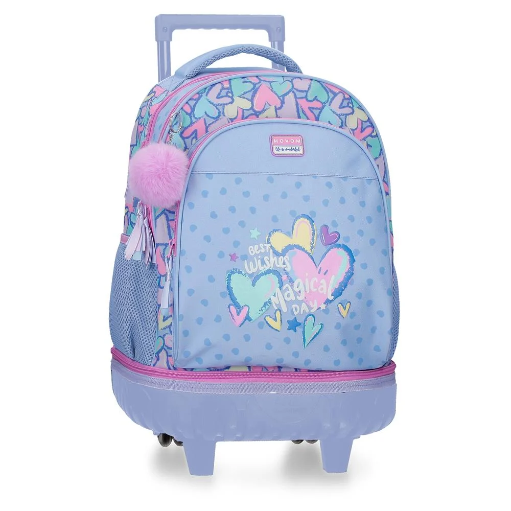 MOCHILA COMPACT DESM. 2R. MOVOM BEST WISHES