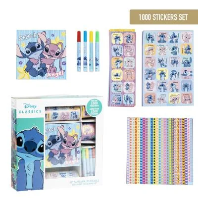 SET PEGATINAS STITCH (Disney)