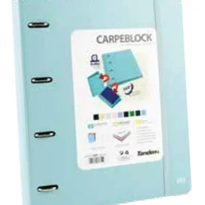 CARPEBLOCK 360 TANDEM FOAM STYLE TAMAÑO A4 AZUL PASTEL