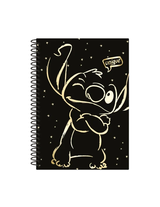 CUADERNO ESPIRAL B5 100H 5×5 STITCH GOL UNIQUE