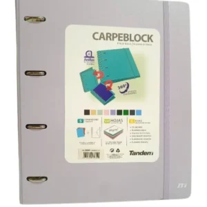 CARPEBLOCK 360 TANDEM FOAM STYLE TAMAÑO A4 LILA