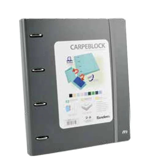 CARPEBLOCK 360 TANDEM FOAM STYLE TAMAÑO A4 AZUL GRIS