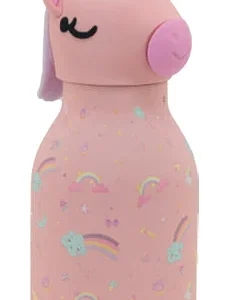 BOTELLA TÉRMICA 480ML ANIMAL UNICORNIO ROSA