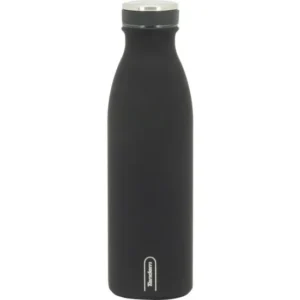 BOTELLA INOX 500 ML NEGRO. SPORTANDEM