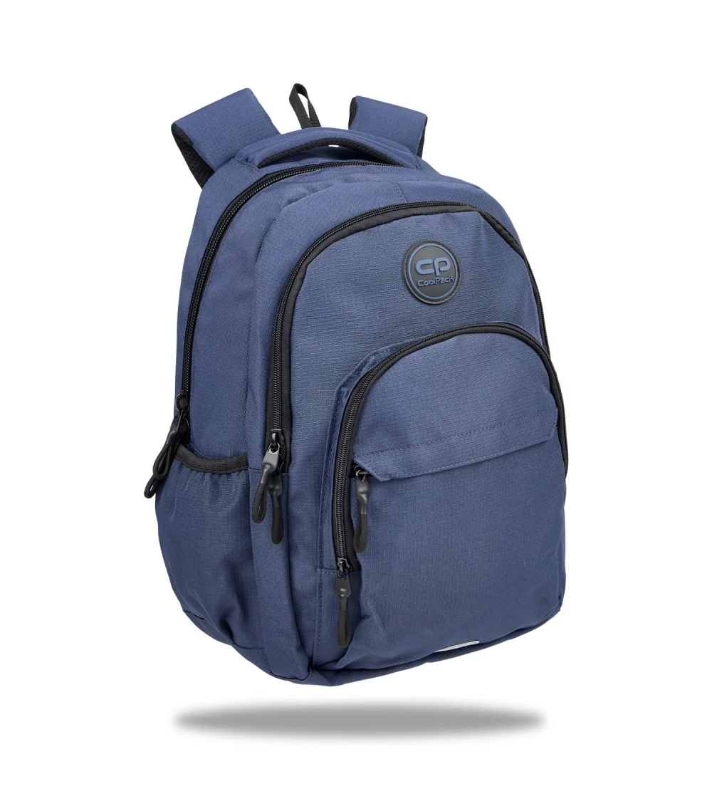 Mochila juvenil basic plus ripstop blue