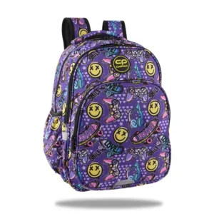 Mochila Escolar BIBAK Funny Smiles