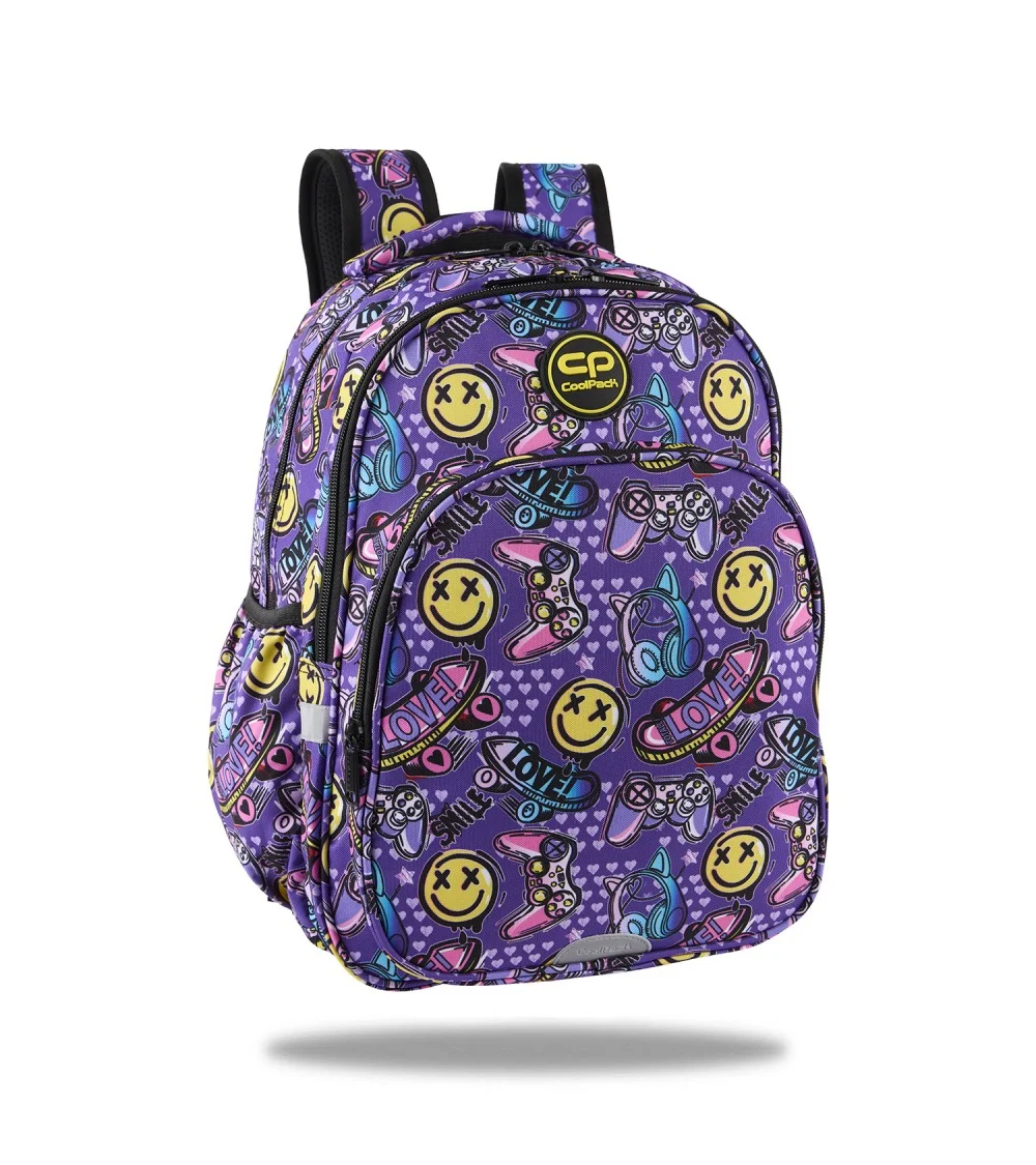 Mochila Escolar BIBAK Funny Smiles