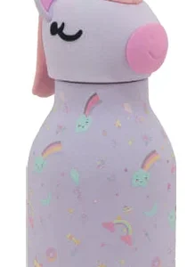 BOTELLA TÉRMICA 480ML ANIMAL UNICORNIO LILA