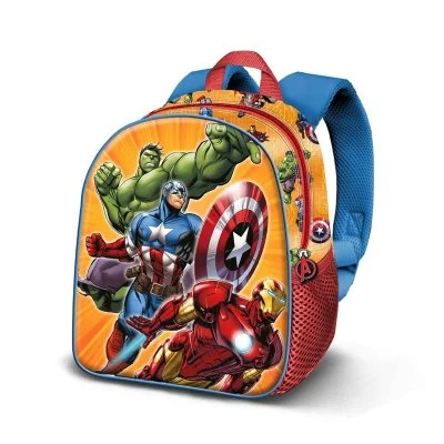 Mochila 3D 31cm Los Vengadores Attack