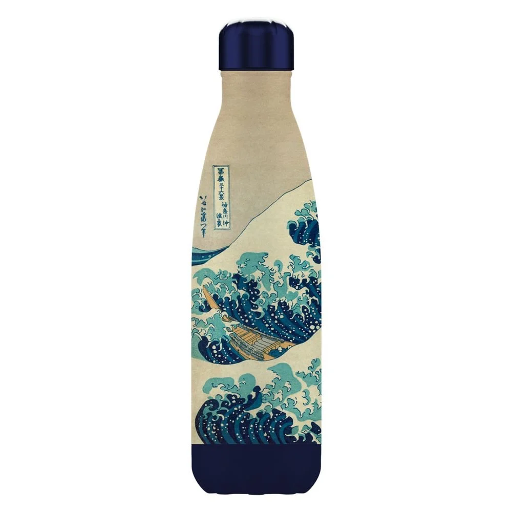 BOTELLA ISOTERMICA 500ML LA GRAN OLA HOKUSAI