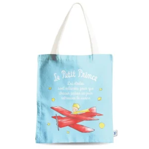 BOLSA DE TELA EL PRINCIPITO AVION