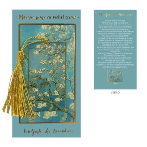 MARCAPAGINAS METAL ALMENDROS
