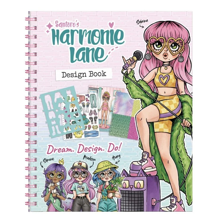 Cuaderno de diseño DIY  Harmonie Lane
