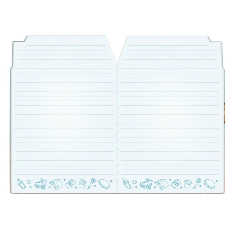 Cuaderno A5 con notas adhesivas y dos bolígrafos Harmonie Lane - Charlotte - Imagen 2