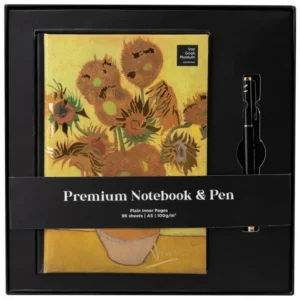 SET CUADERNO PREMIUM A5 CON BOLIGRAFO VAN GOGH MUSEUM